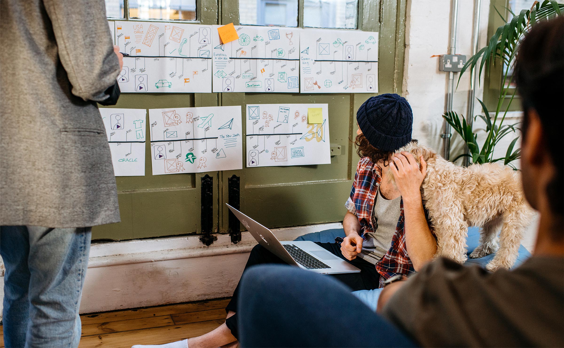 Mindshare website on a phone and a laptop