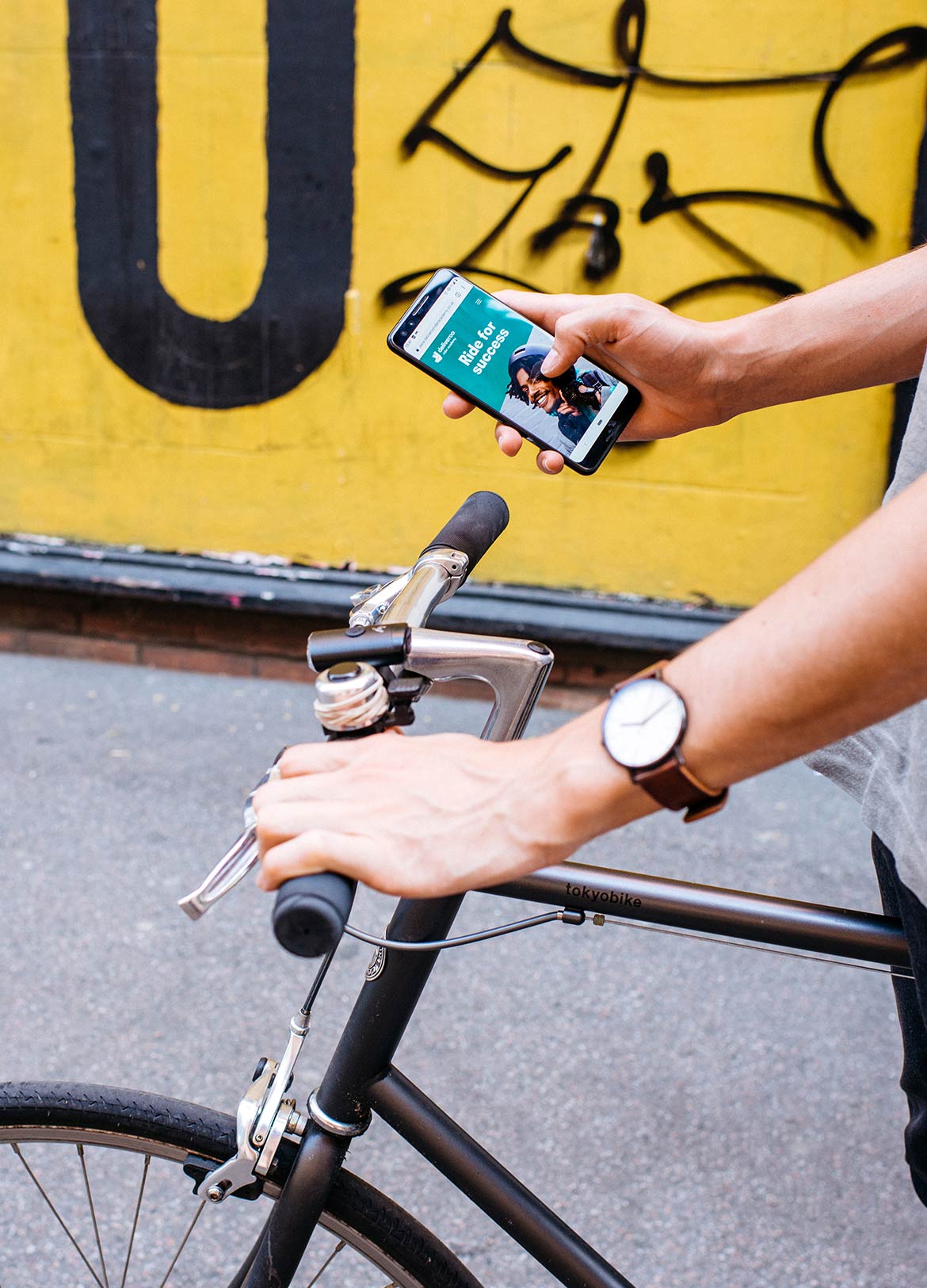 Deliveroo riders' academy website being designed by Dark Blue