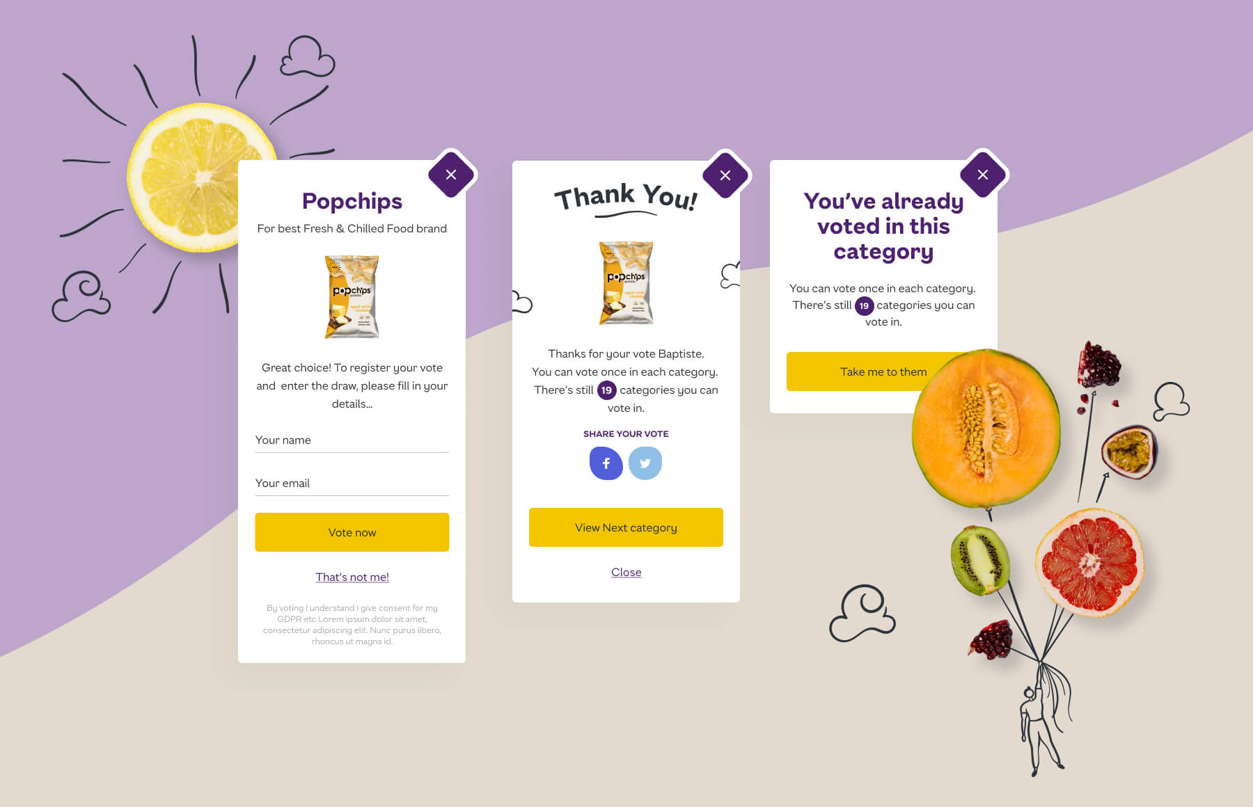 Ocado rising start awards vote steps