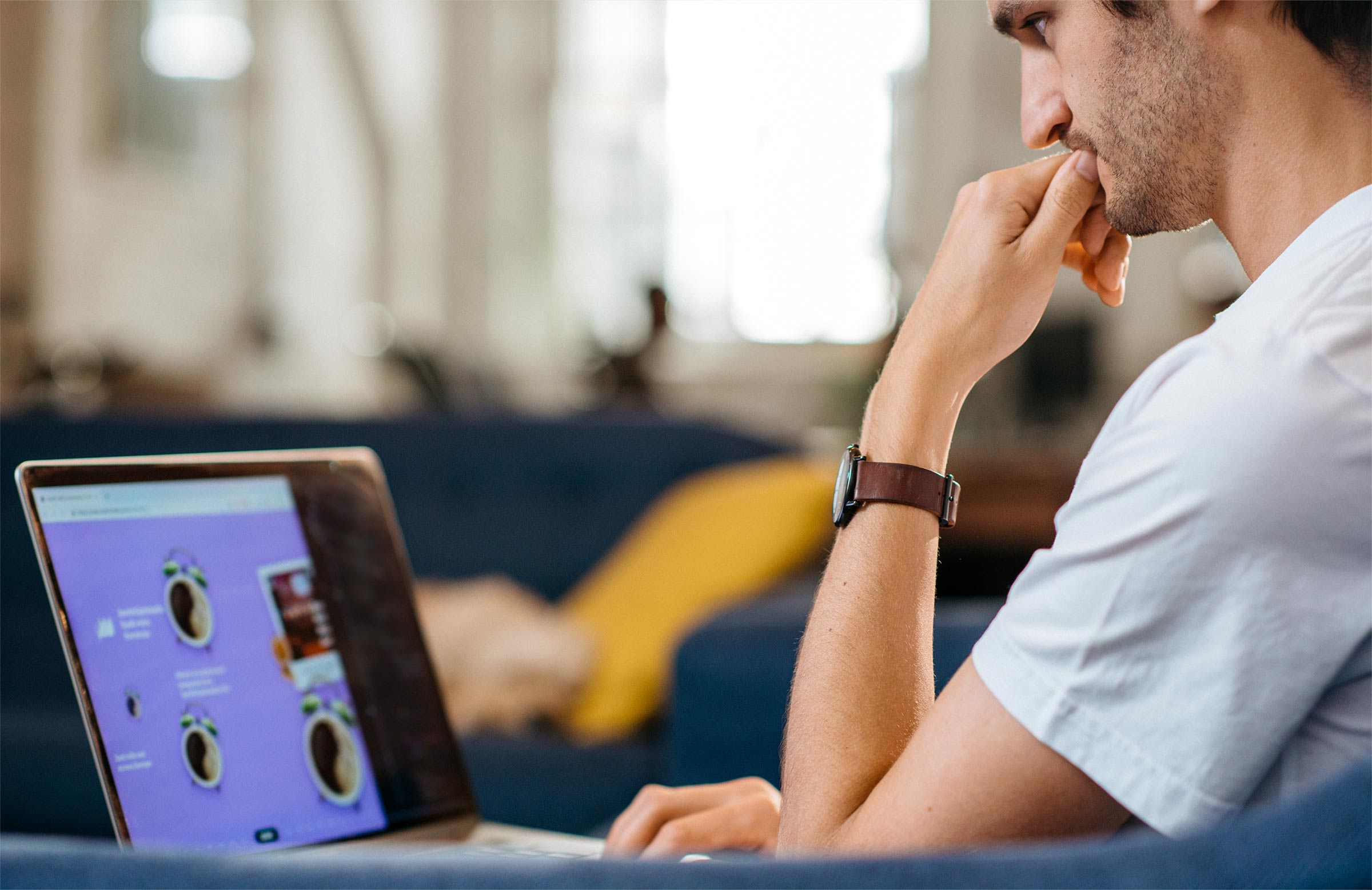 Mindshare website on a phone and a laptop