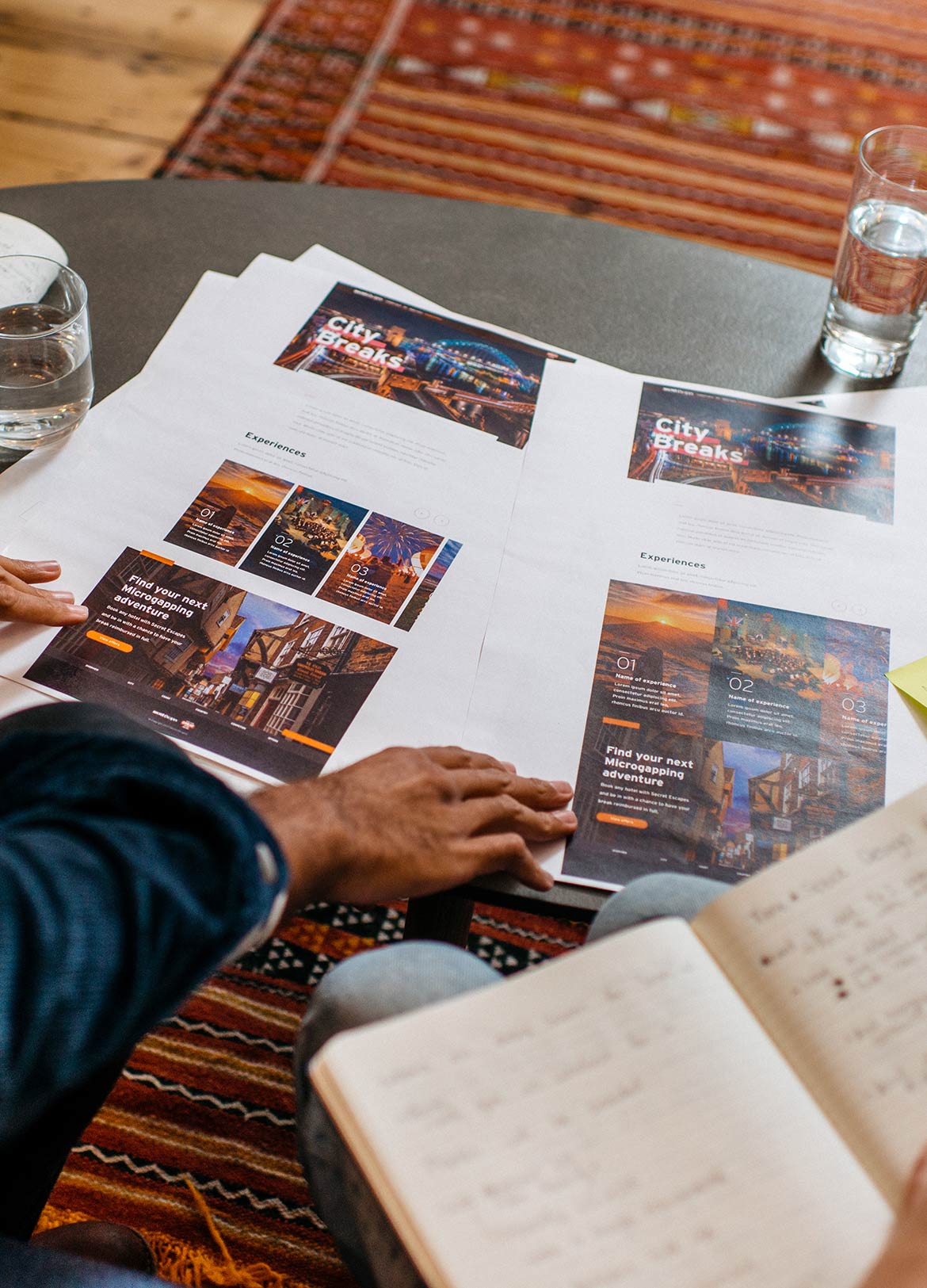 Booking an appointment on the Secret Escapes Visit Britain website